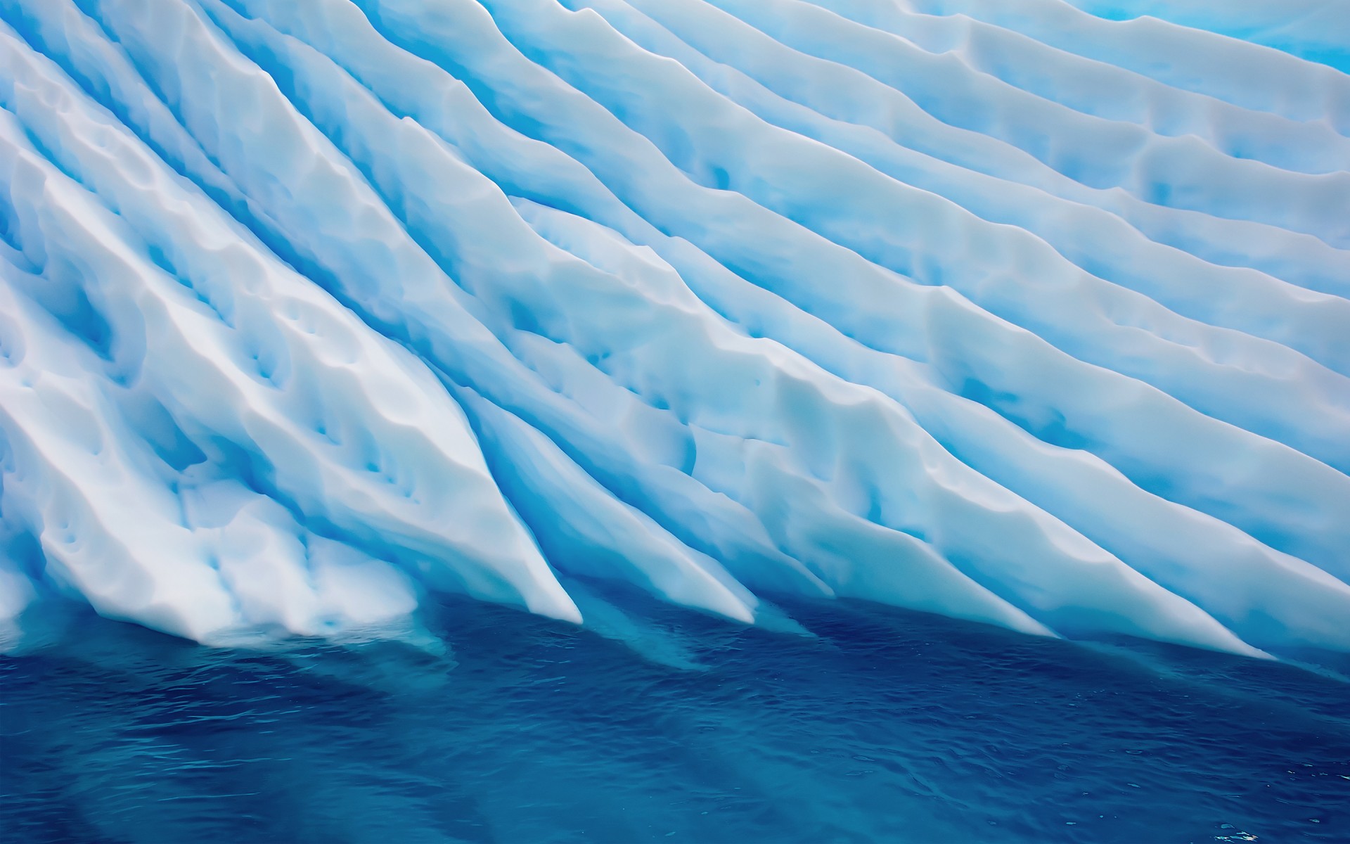 Картинки Ледник, океан фото и обои на рабочий стол