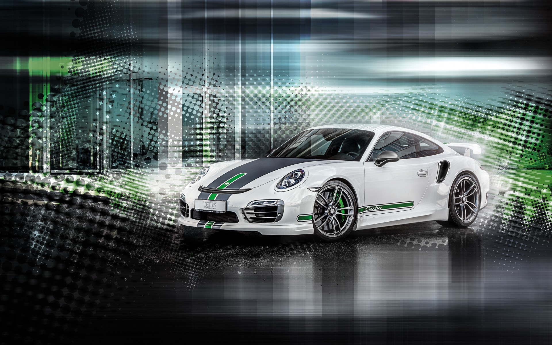 Картинки Porsche, Turbo, Techart, 2015 фото и обои на рабочий стол