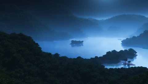 Луна, холод