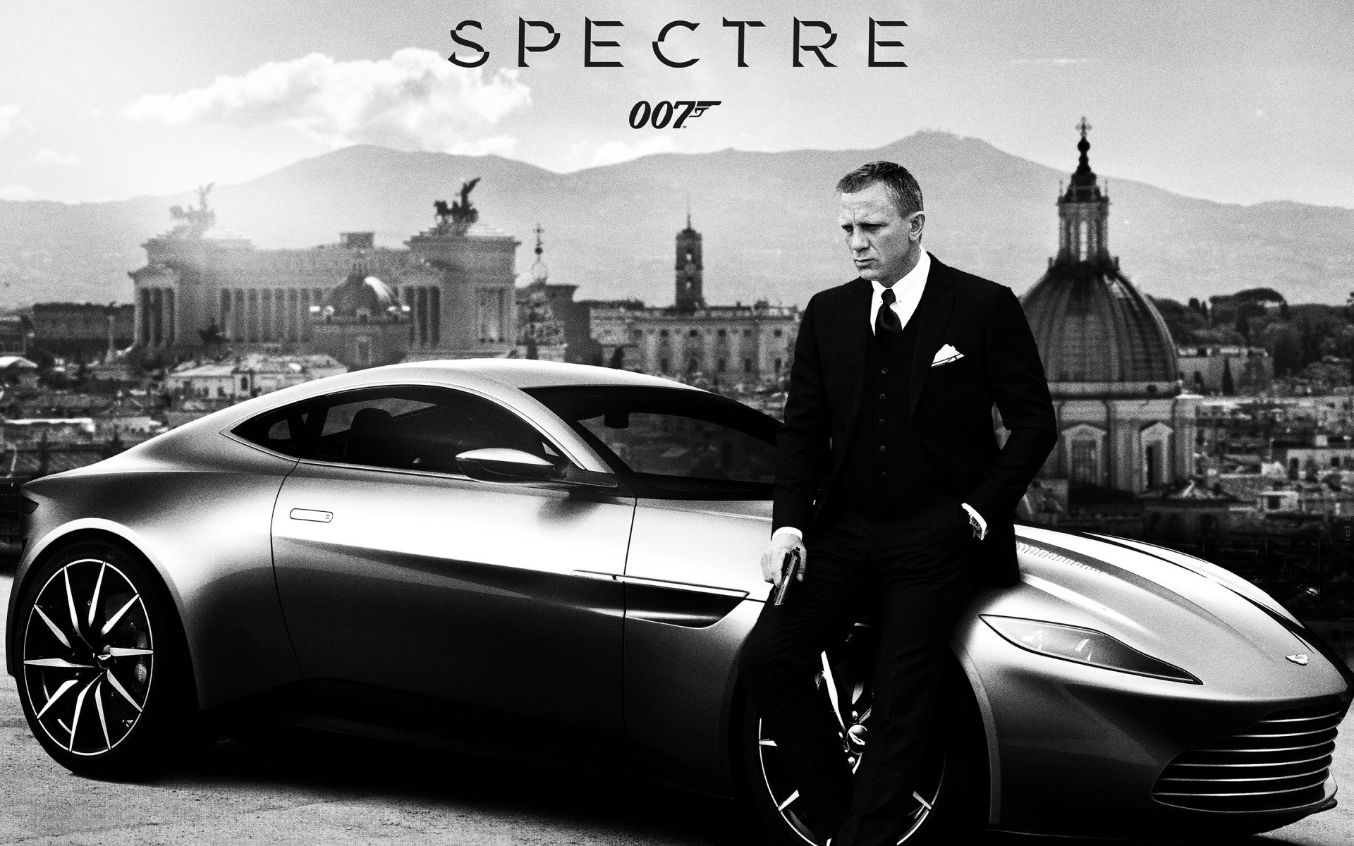 Картинки Aston, Martin, Daniel, Craig, Spectre, DB10 фото и обои на рабочий стол