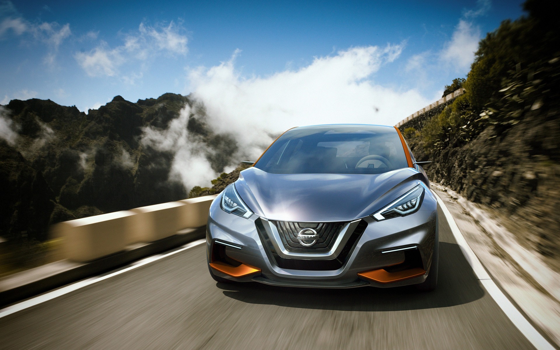 Картинки Концепт, Nissan, 2015, Sway фото и обои на рабочий стол