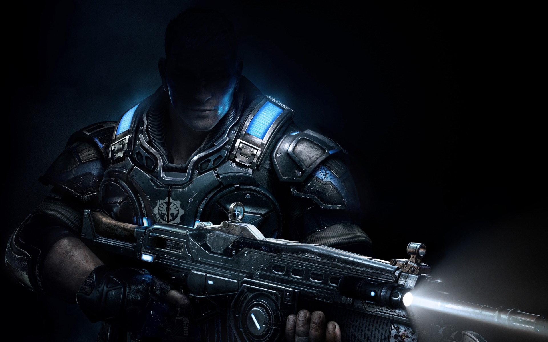 Картинки Gears, главный герой фото и обои на рабочий стол