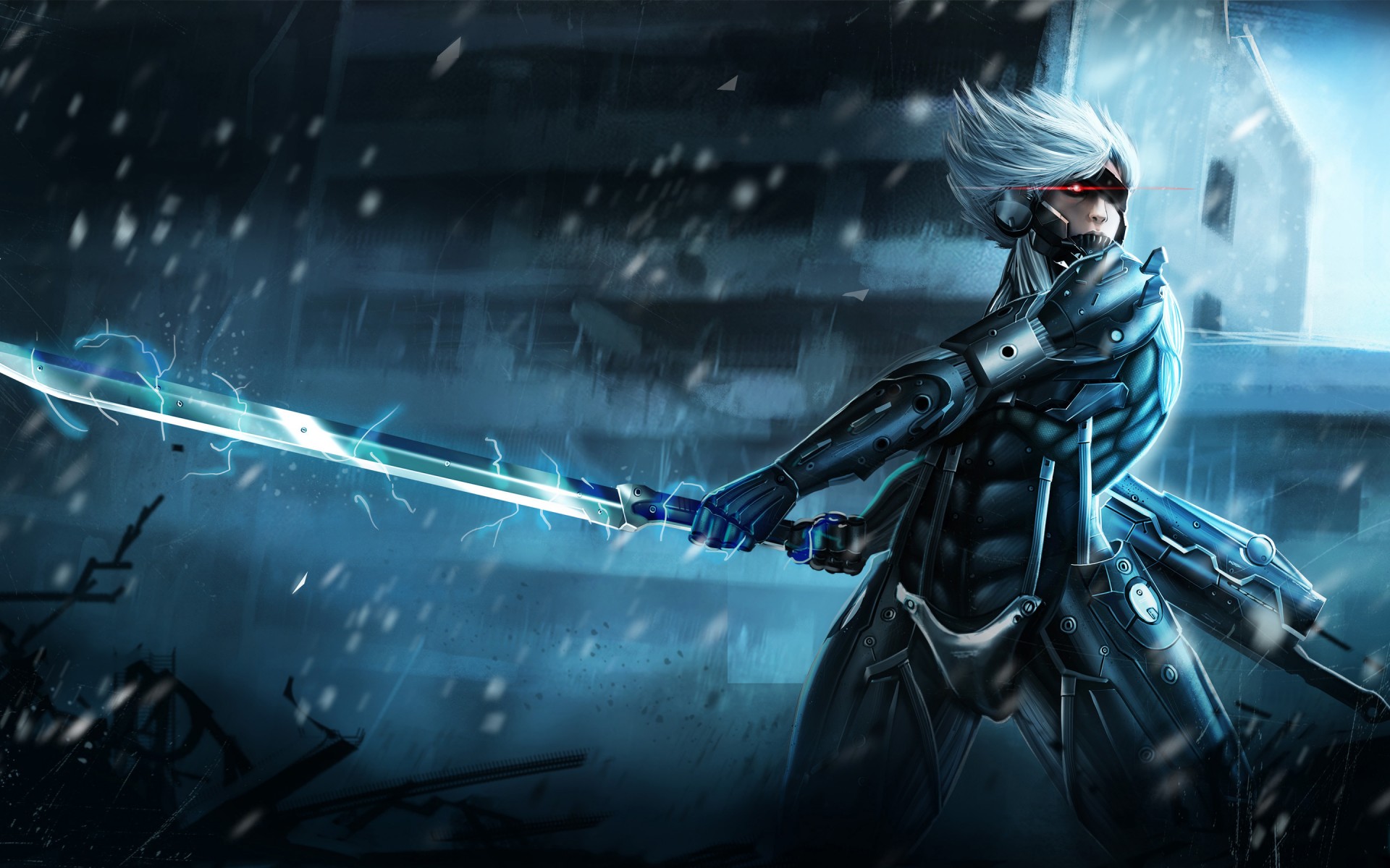 Картинки Rising, Metal, Raiden, Gear фото и обои на рабочий стол