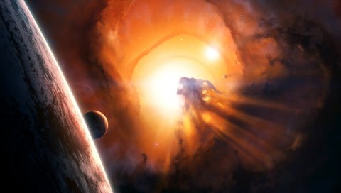 Черный, Пространство, Отверстие