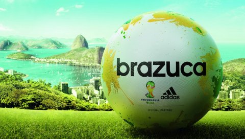 Ball, World, FIFA, Match, 2014, Adidas, Brazuca