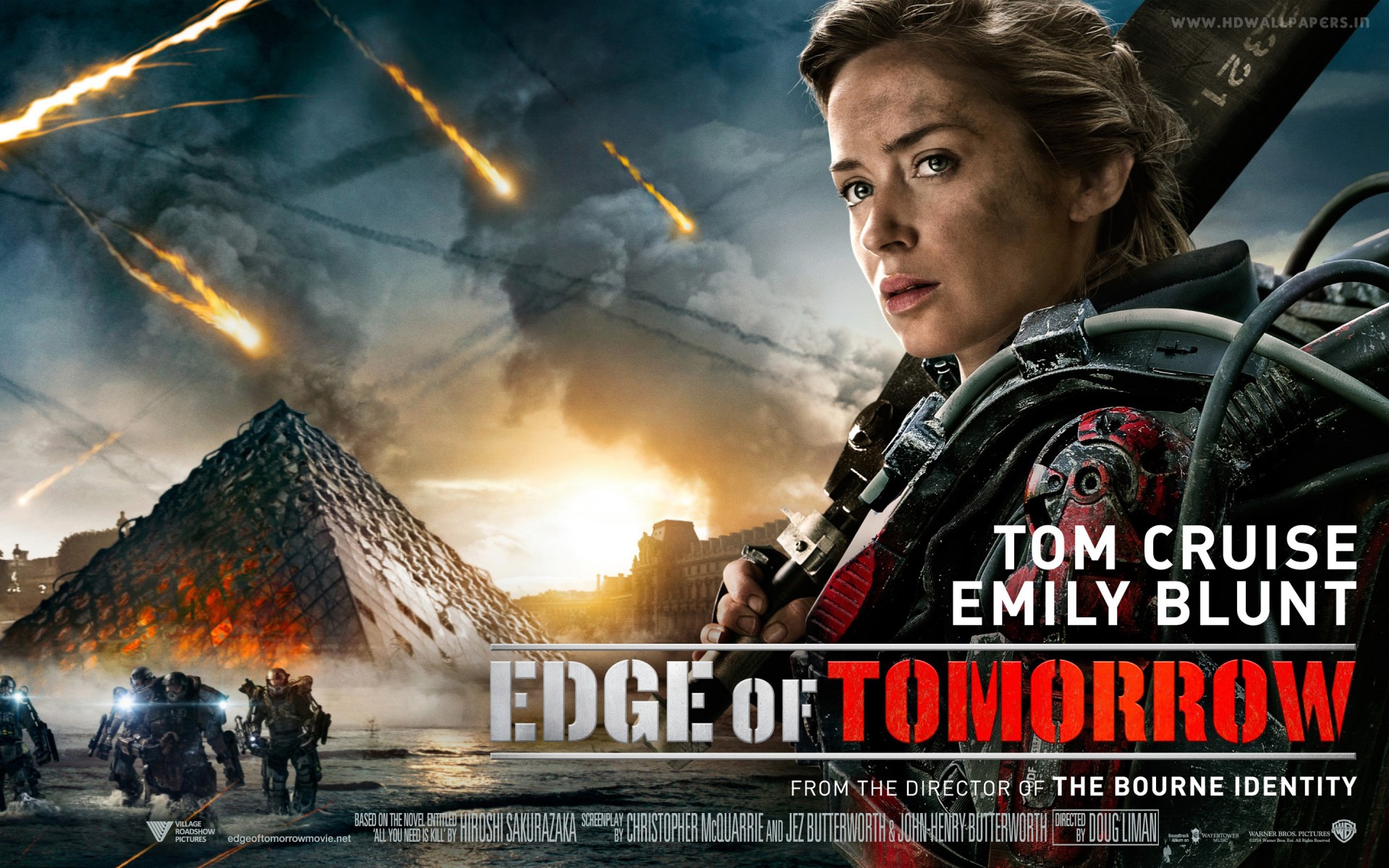 Картинки Edge, Emily, Blunt, Завтра фото и обои на рабочий стол
