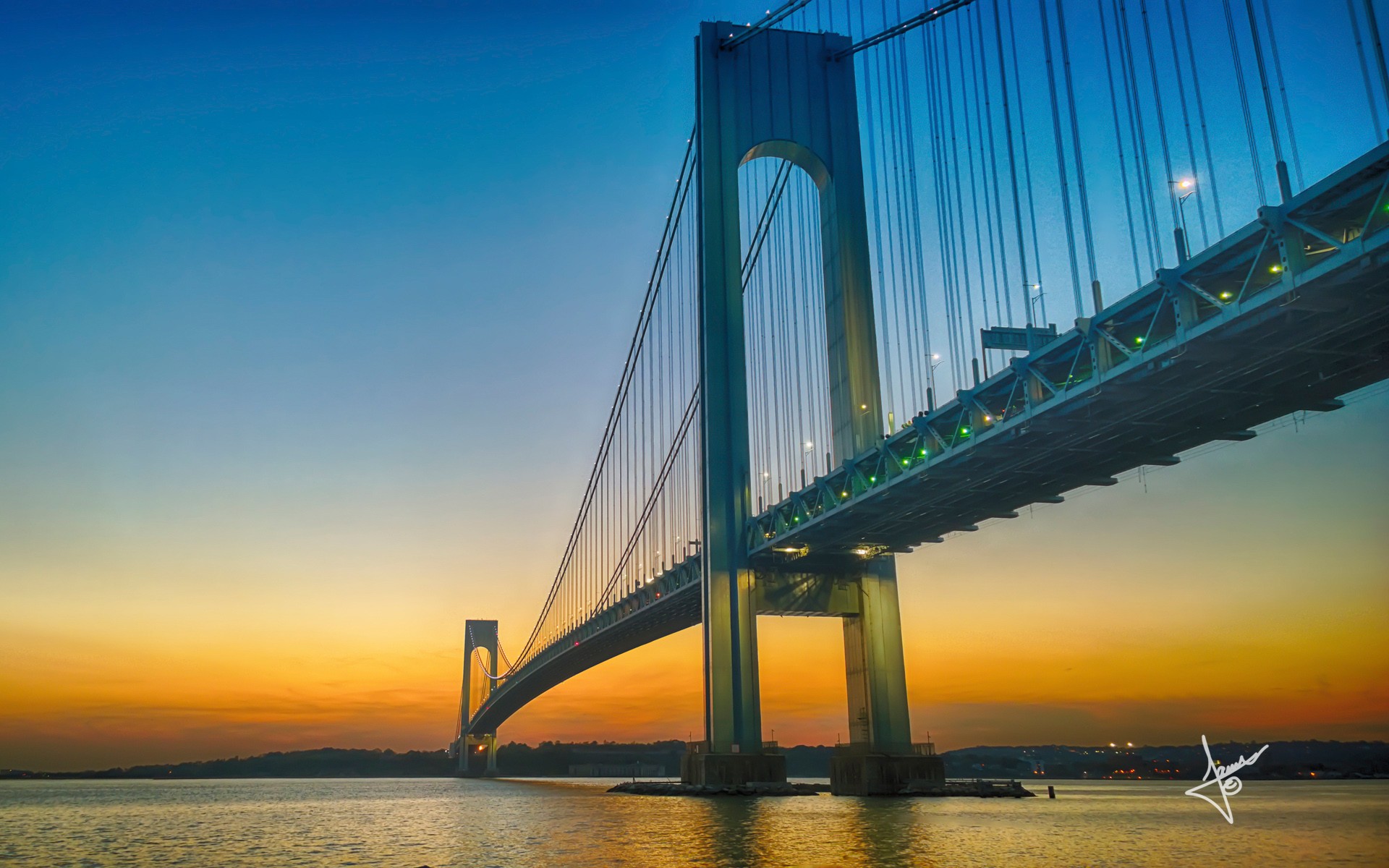 Картинки Мост, Verrazano, Narrows фото и обои на рабочий стол