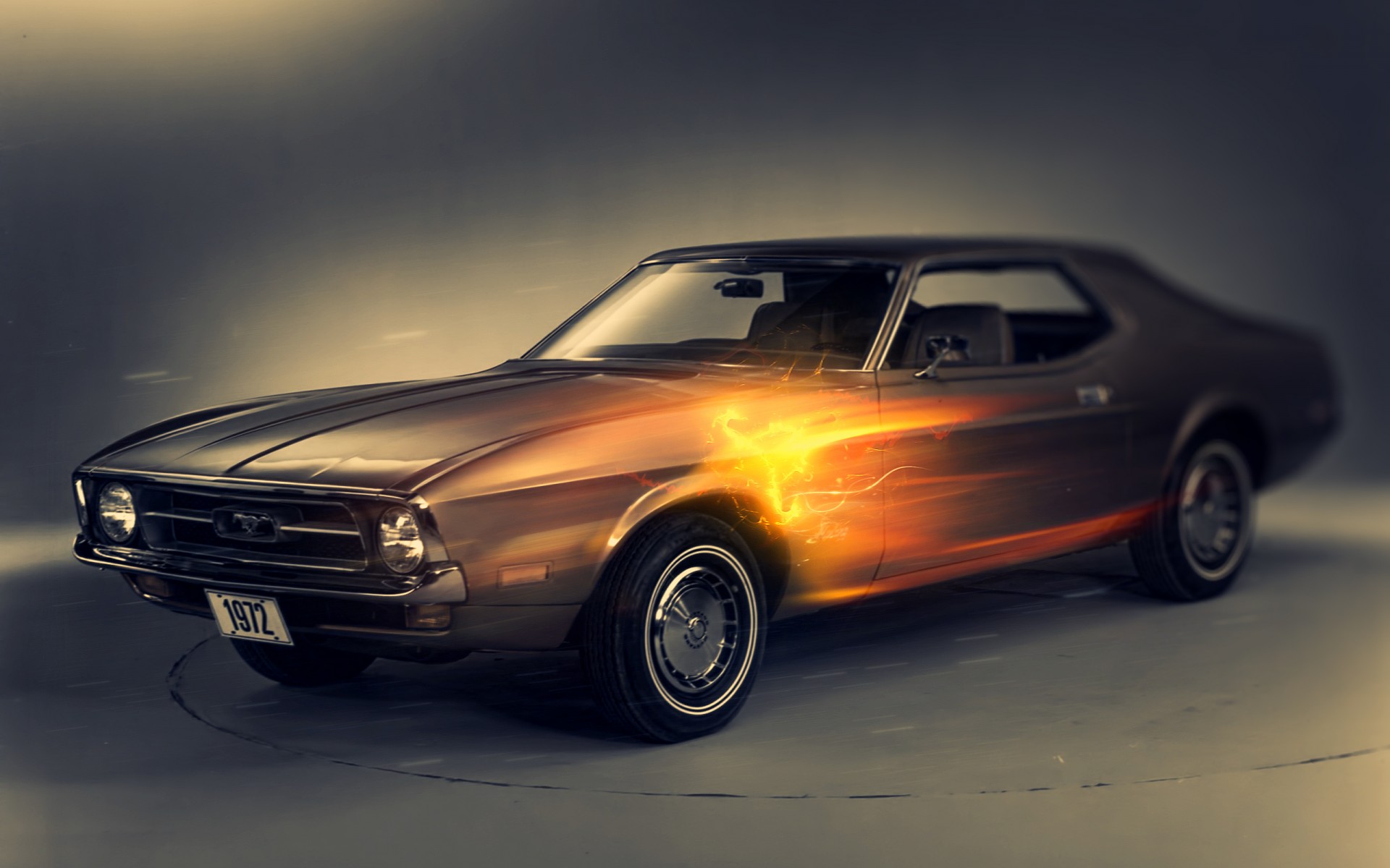 Картинки Ford, Mustang, 1972 фото и обои на рабочий стол