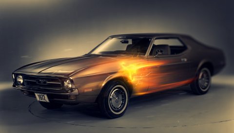 Ford, Mustang, 1972