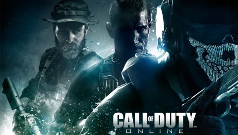 Игра, онлайн, Call, Duty