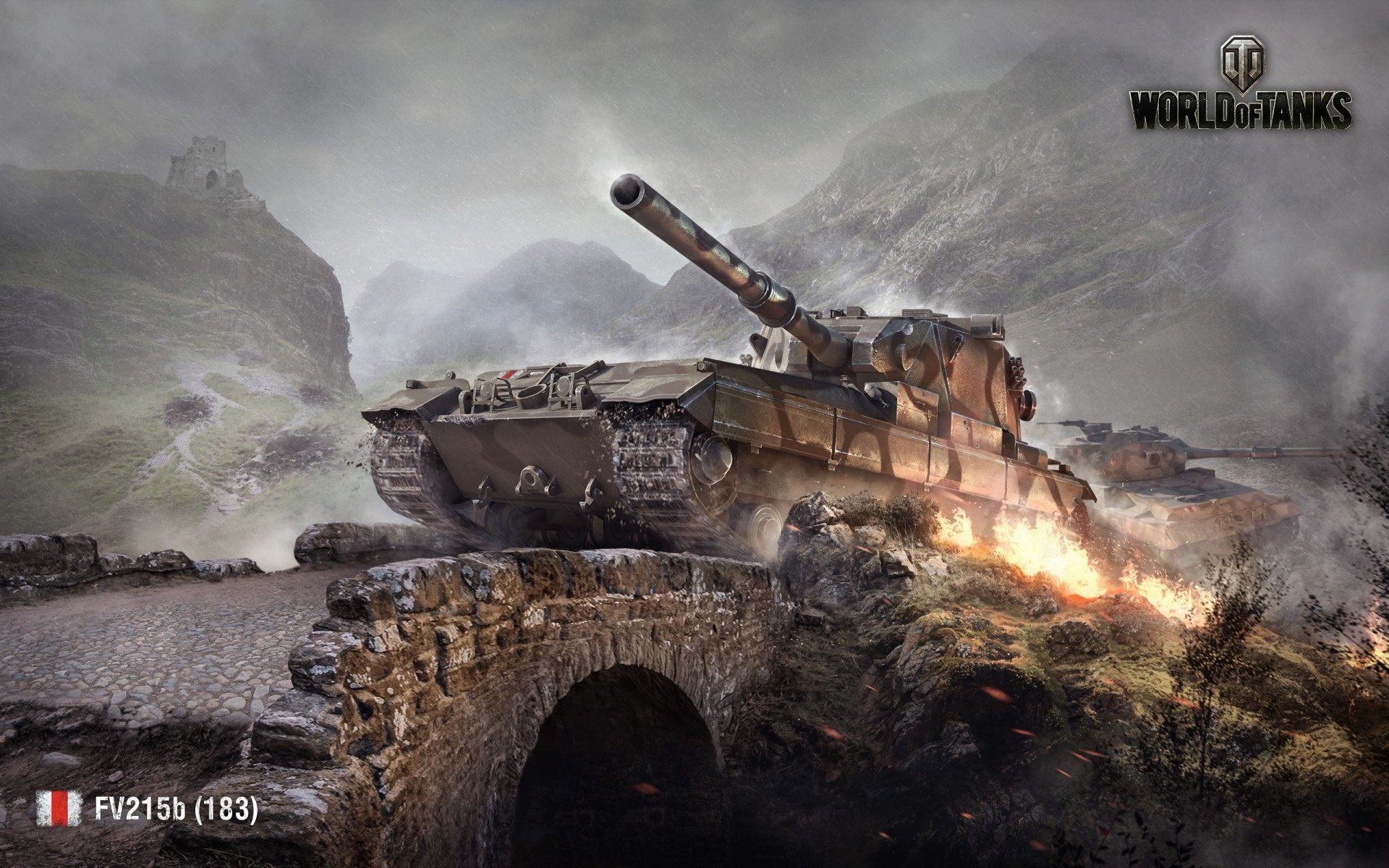 Картинки Мир, Танки, FV215b фото и обои на рабочий стол