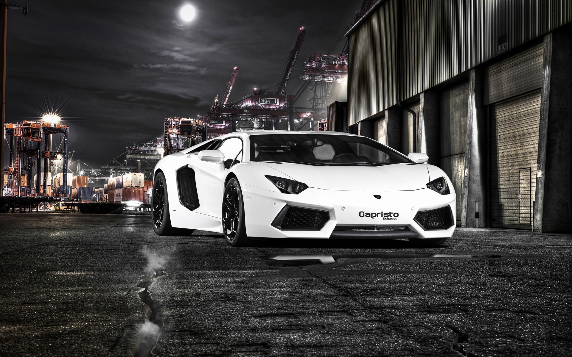 Картинки Lamborghini, 2012, Aventador, Capristo фото и обои на рабочий стол
