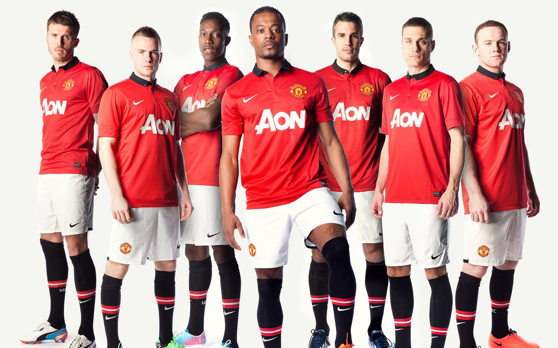 Картинки United, Team, 2013, Манчестер фото и обои на рабочий стол