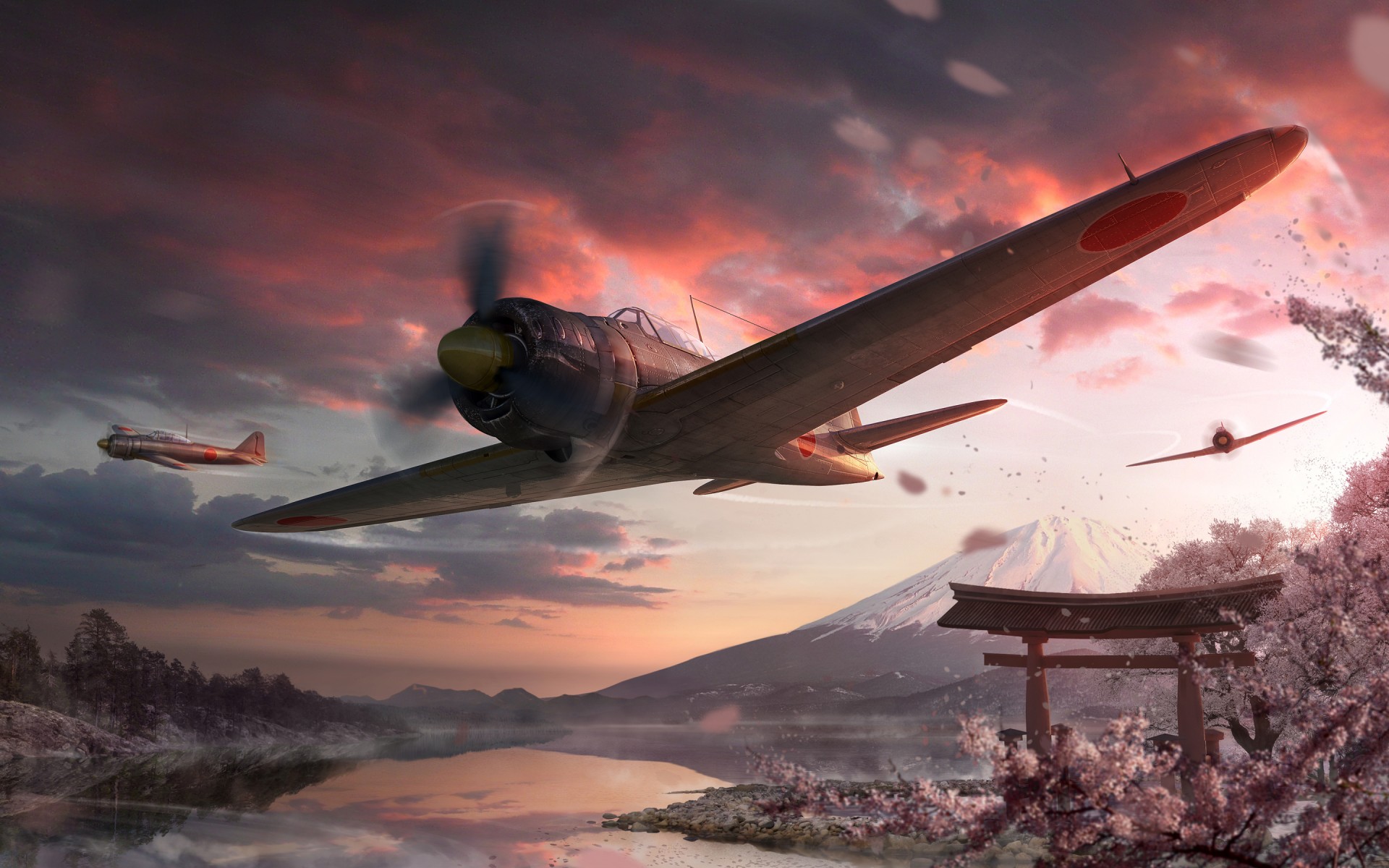 Картинки Мир, Игра, онлайн, Warplanes фото и обои на рабочий стол