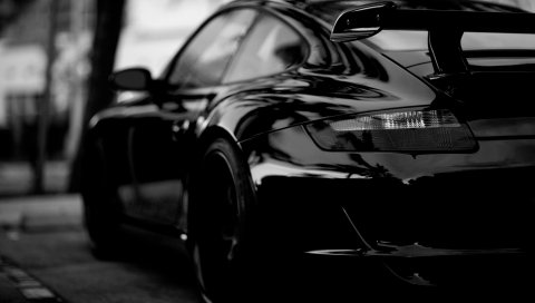 Черный, Porsche