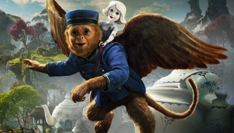 Девушка, Китай, Обезьяна