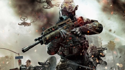Black, Game, Call, Duty, 2013