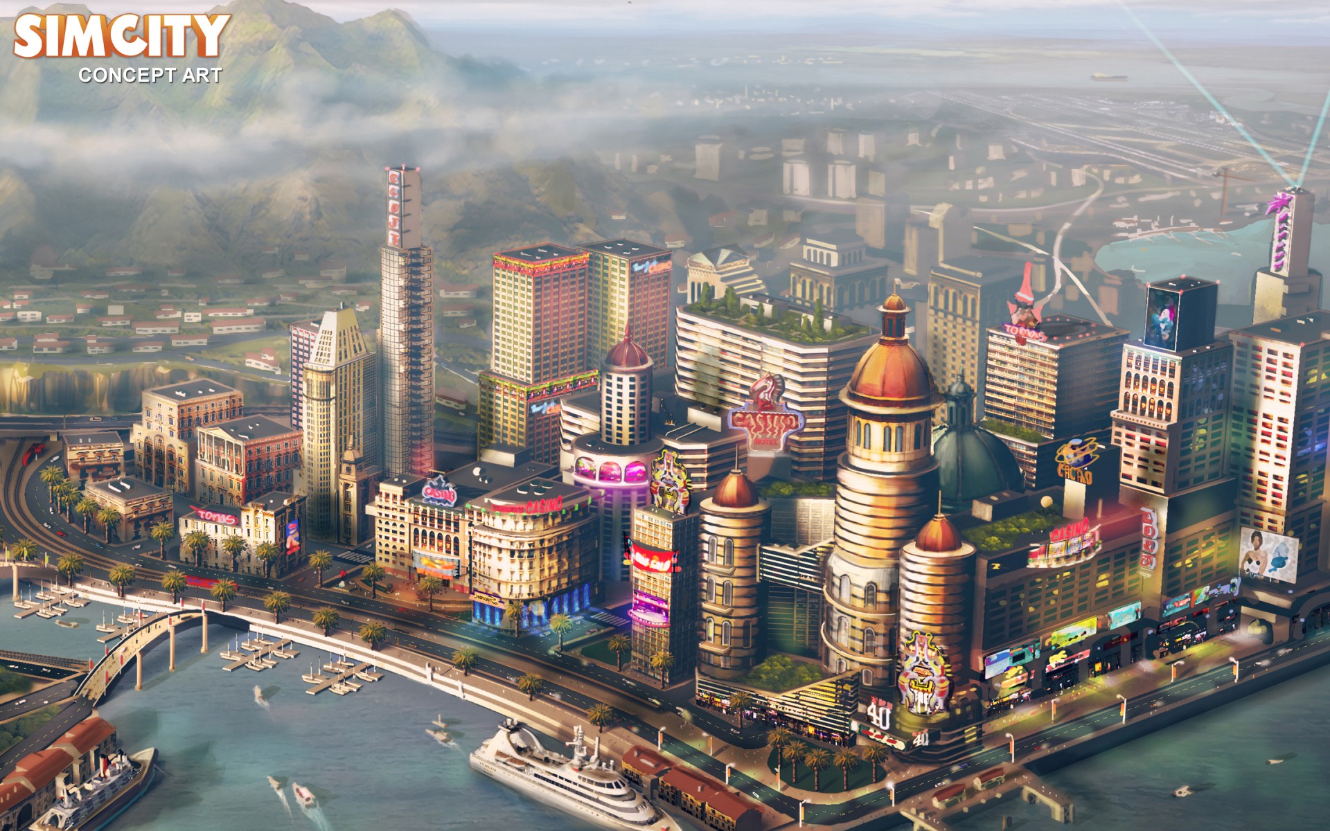 Картинки Концепция, игра, 2013, SimCity фото и обои на рабочий стол