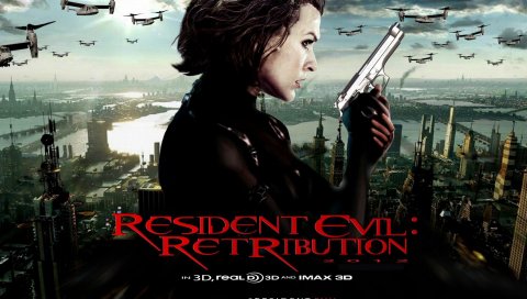 Resident, Evil, 2012, Retribution