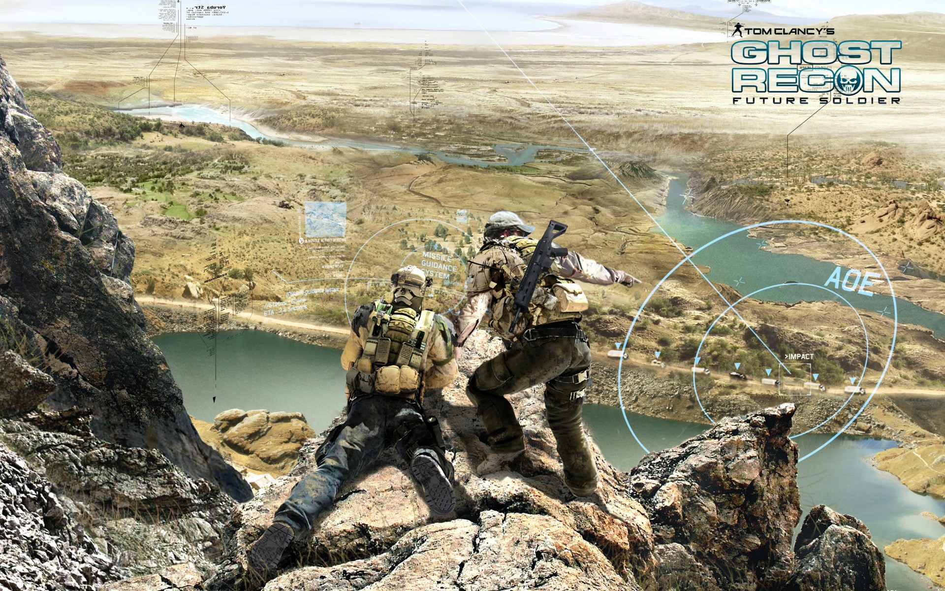 Картинки Игра, будущее, призрак, 2012, Recon, Soldier фото и обои на рабочий стол