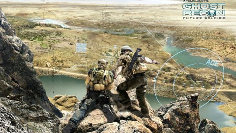 Игра, будущее, призрак, 2012, Recon, Soldier