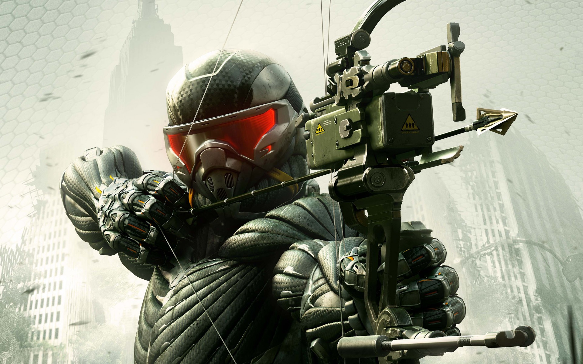 Картинки Crysis, охотник фото и обои на рабочий стол