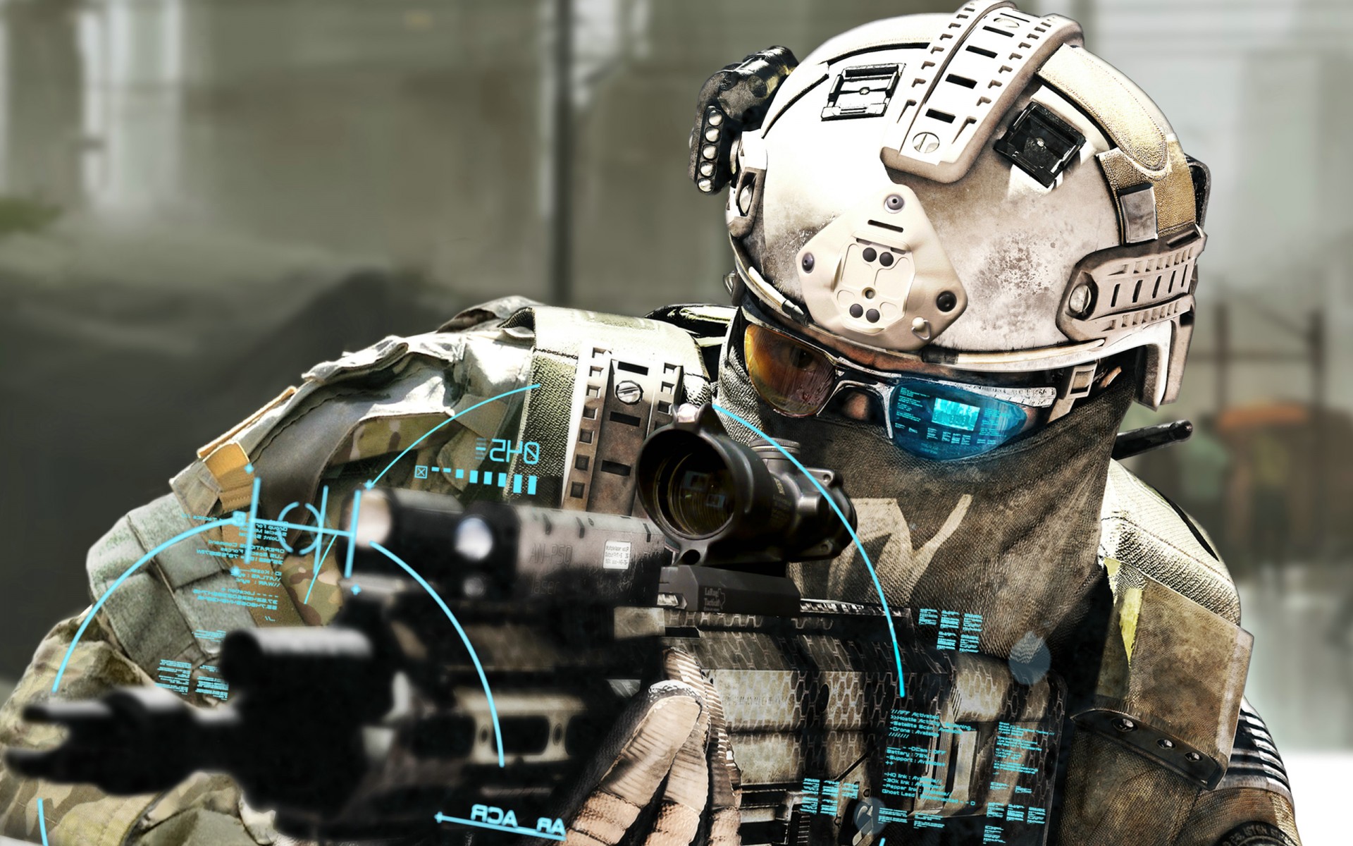 Картинки Future, Ghost, 2012, TomClancy, Recon, Soldier фото и обои на рабочий стол