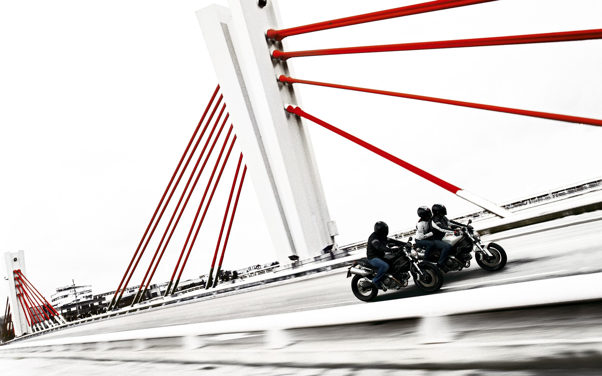 Картинки Ducati, Ride, Monster фото и обои на рабочий стол