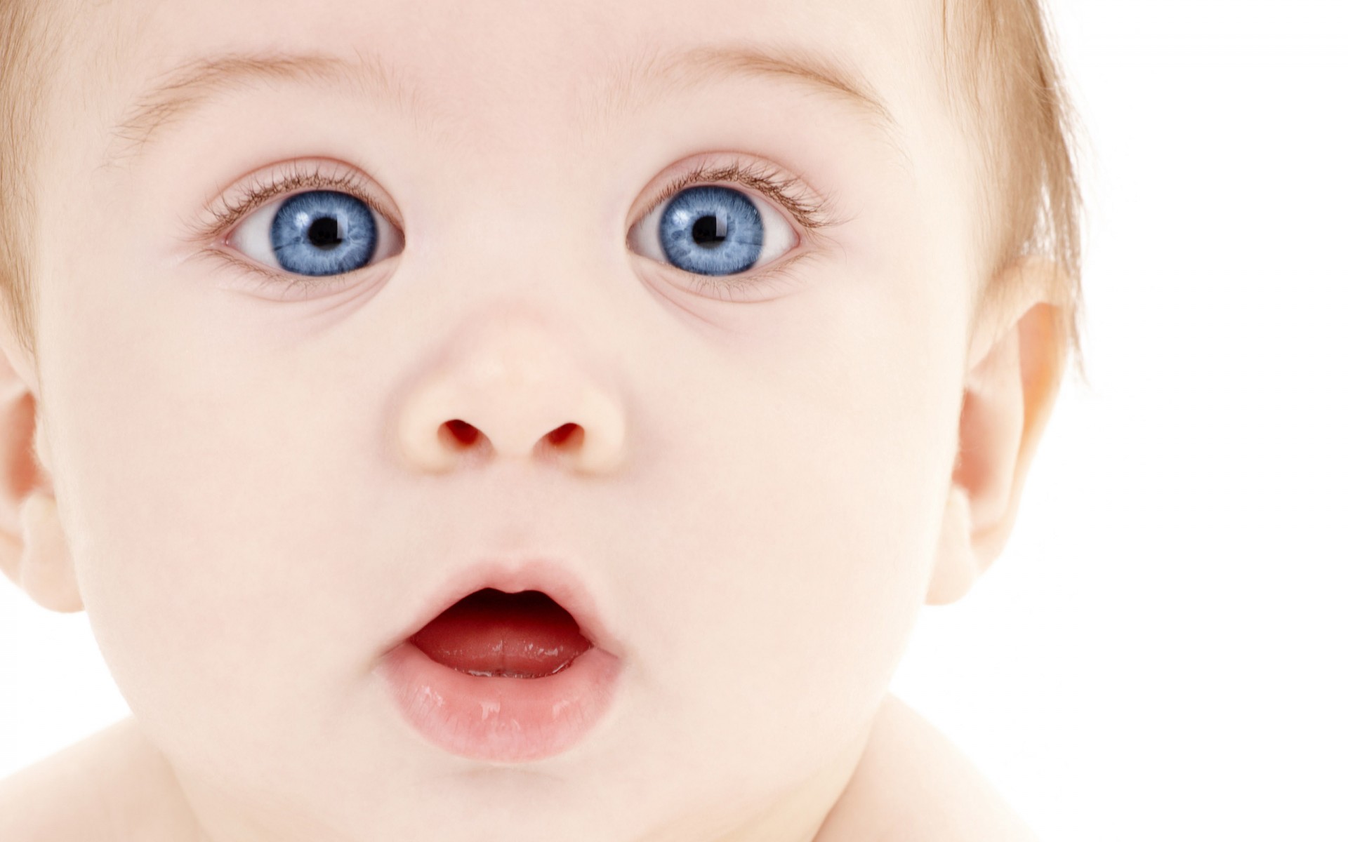 Картинки Синий, Cute, Baby, Eyes фото и обои на рабочий стол