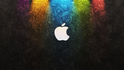 Красивые, дизайн, Apple, логотип