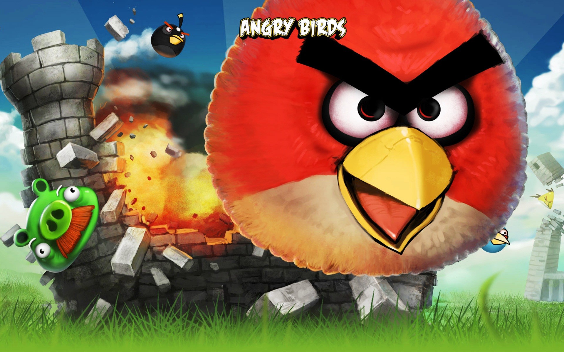 Картинки IPhone, игра, птицы, сердитый фото и обои на рабочий стол