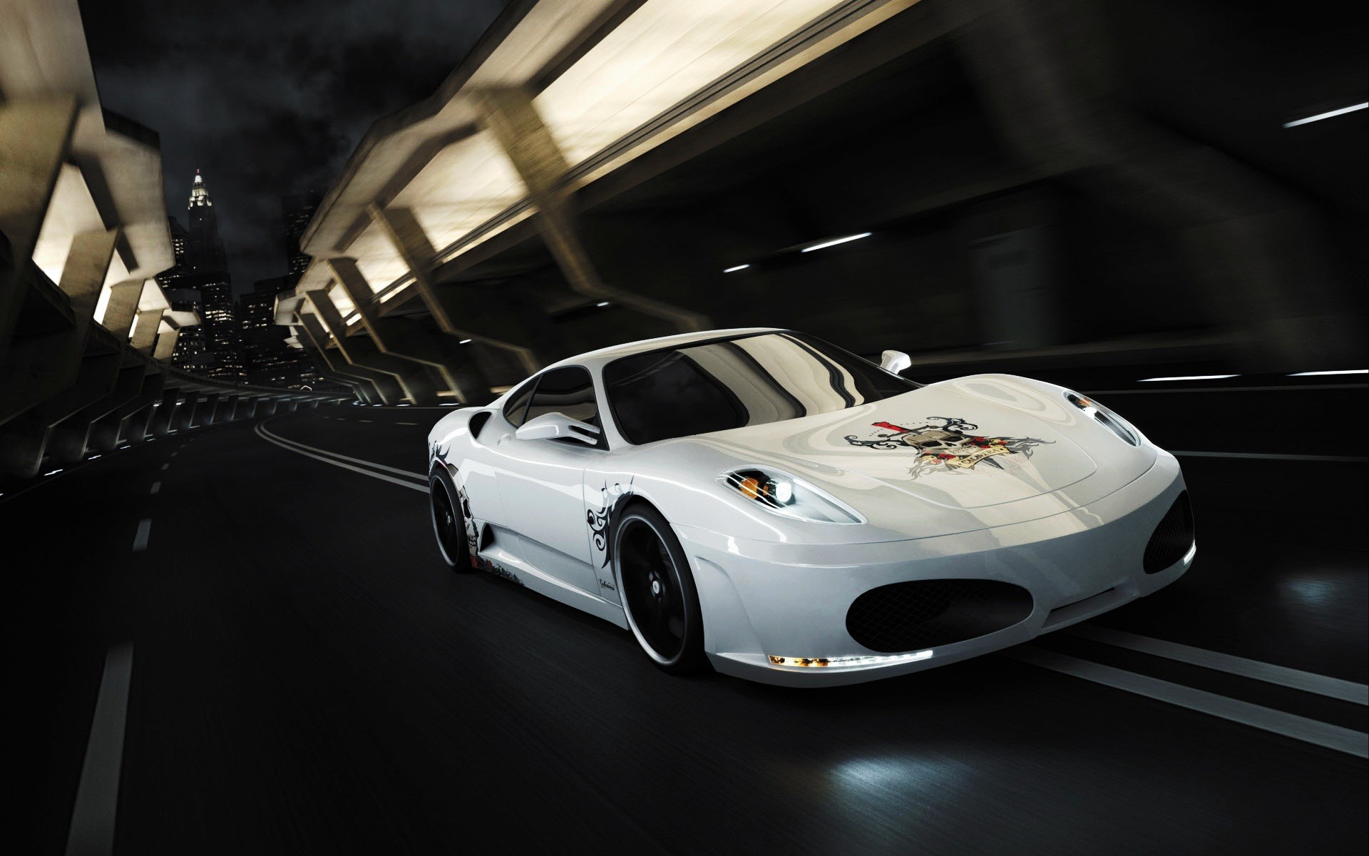 Картинки Ferrari, F430, Calavera фото и обои на рабочий стол