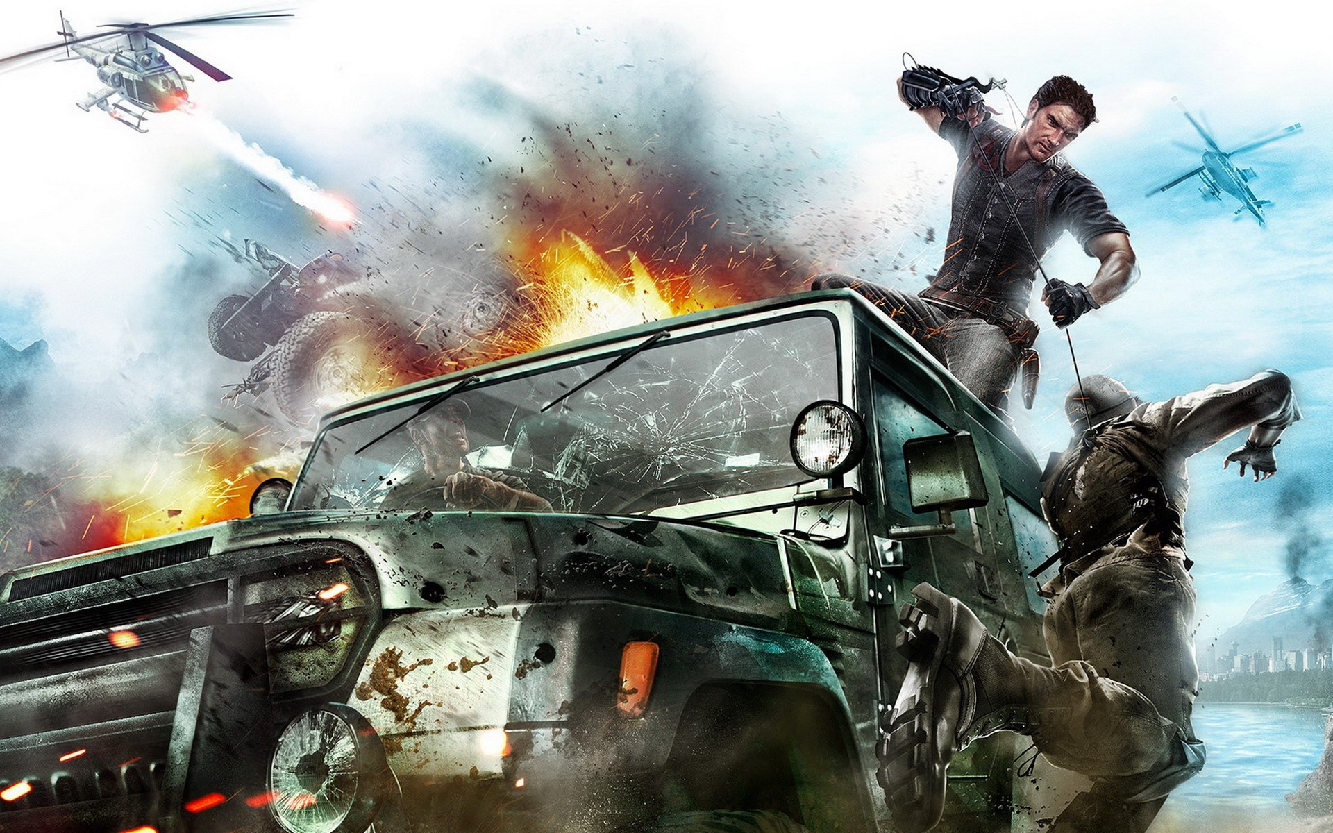 Картинки 2010, Game, Just, Cause фото и обои на рабочий стол
