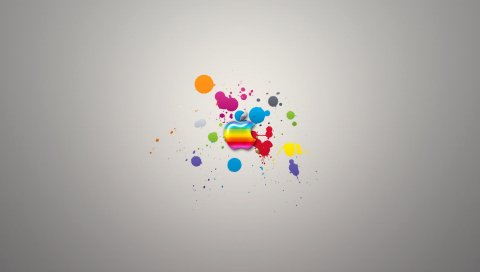 Apple, цвета, стеклянные