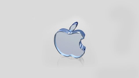 Белый, Apple, Glass