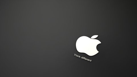 Черный, Фон, Apple