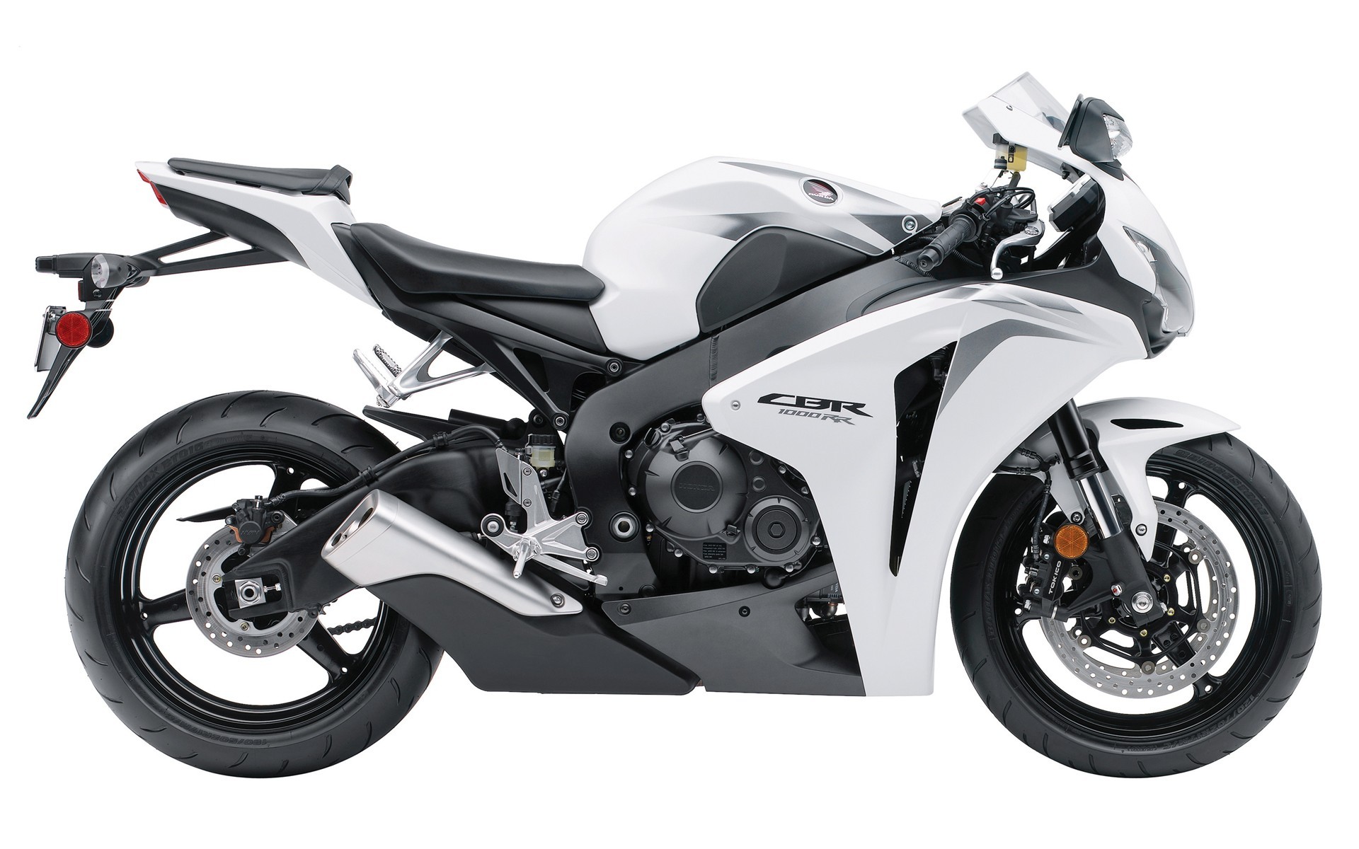 Картинки Белый, 2009, Honda, 1000RR фото и обои на рабочий стол