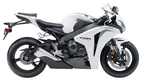 Белый, 2009, Honda, 1000RR