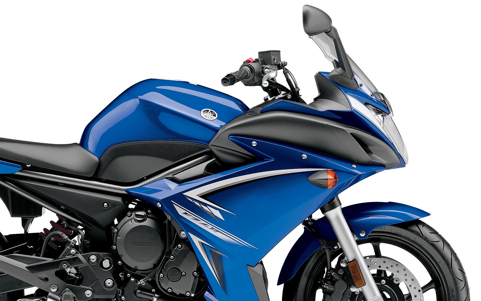 Картинки Синий, Yamaha, FZ6R фото и обои на рабочий стол
