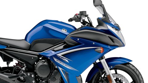 Синий, Yamaha, FZ6R