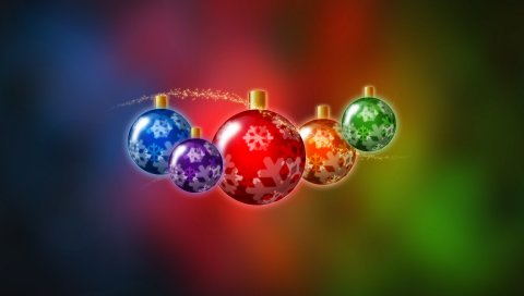 Красочный, Веселый, Chirstmas