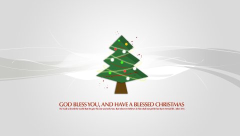 Дерево, Рождество, Благословение