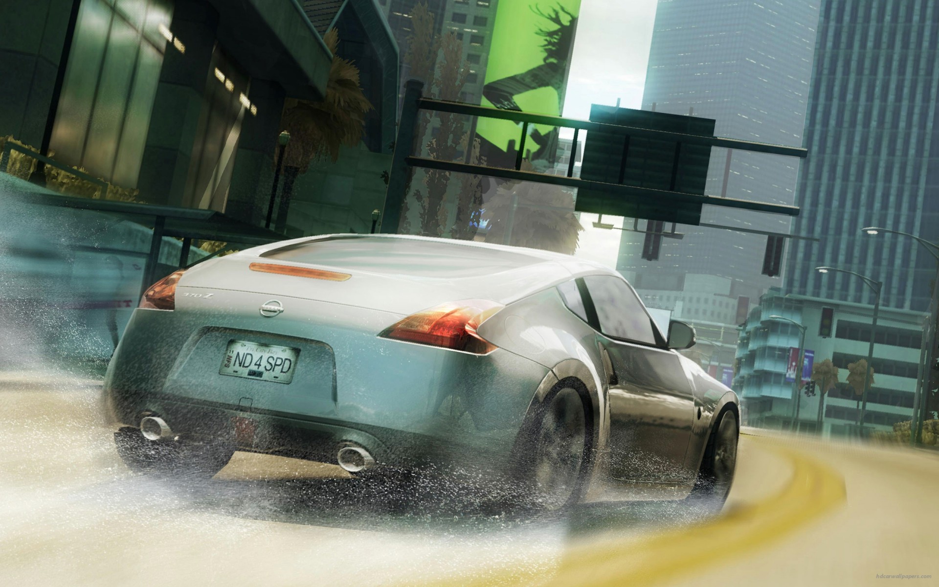 Картинки 2009, Nissan, 370z, Undercover фото и обои на рабочий стол