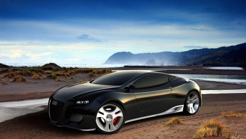 Ultimate, Black, Concept, Audi
