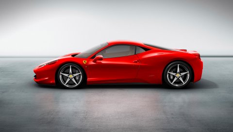 Широкий, Ferrari, Italia