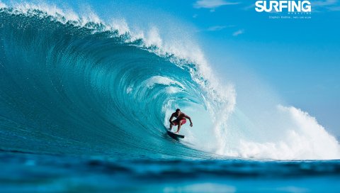 Серфинг, Teahupoo, Таити