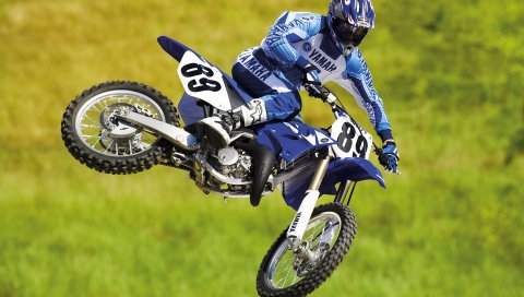 Мотокросс, велосипед, Yamaha